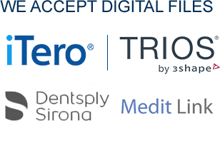 Digital Files Itero and TRIOS logos